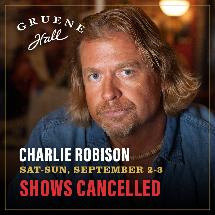 Concert History of Gruene Hall New Braunfels, Texas, United States