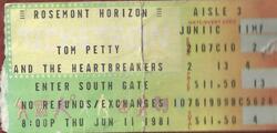 Tom Petty And The Heartbreakers on Jun 11, 1981 [592-small]