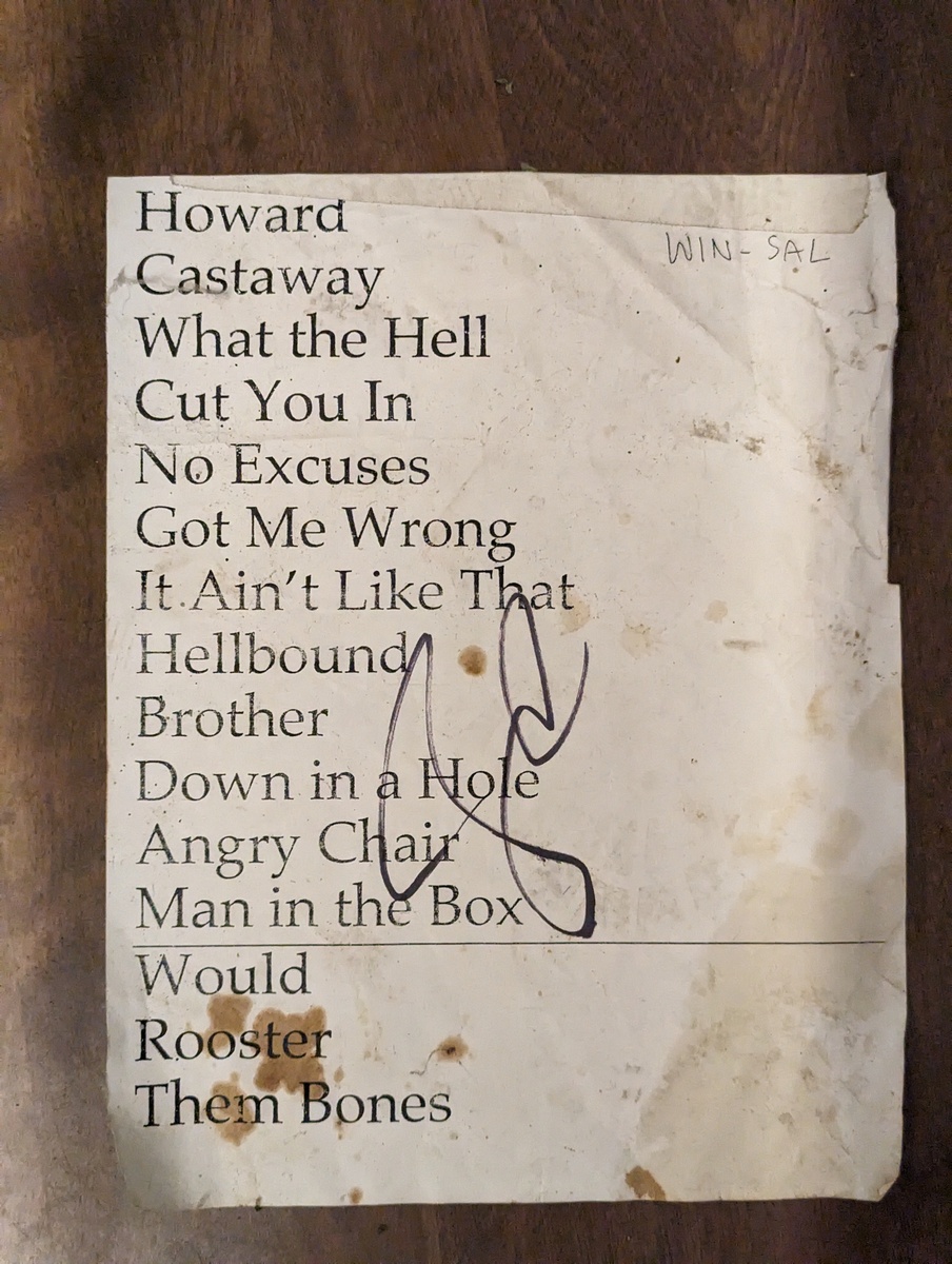 Comes With The Fall Concert & Tour History Concert Archives