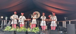 Rajasthan Heritage Brass Band, Janice Long Stage (Saturday), Moseley Folk & Arts Festival 2023 on Sep 1, 2023 [017-small]