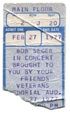 Bob Seger & The Silver Bullet Band on Feb 27, 1977 [086-small]