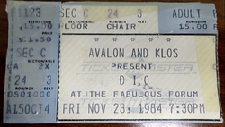 Dio on Nov 23, 1984 [203-small]