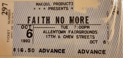 Faith No More / Helmet on Oct 6, 1992 [335-small]