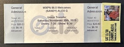 ticket stub, tags: Ticket - Alex G / Tomberlin / Corey Flood on Nov 30, 2019 [145-small]