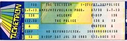 The Police / Joan Jett & The Blackhearts on Jul 30, 1983 [178-small]