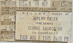 George Thorogood & The Destroyers / Johnny Winter on Aug 8, 1985 [373-small]