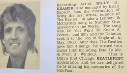 Billy J. Kramer / Liverpool on Aug 23, 1986 [374-small]