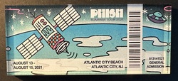 Event magnet, tags: Merch - Phish on Aug 13, 2021 [380-small]