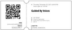 Ticket stub (cancelled), tags: Ticket - Guided By Voices on Dec 30, 2021 [437-small]