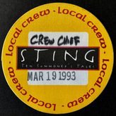 Sting on Mar 19, 1993 [518-small]