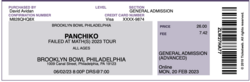 Ticket stub (digital), tags: Ticket - Panchiko / LSD and the Search for God / Horse Jumper of Love on Jun 2, 2023 [527-small]