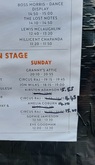 Kitchen Garden Stage re-jigged running order, Sunday afternoon., Moseley Folk & Arts Festival 2023 on Sep 1, 2023 [553-small]