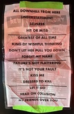 New Found Glory setlist, tags: Setlist - The All-American Rejects / New Found Glory / The Starting Line / The Get Up Kids on Aug 17, 2023 [570-small]