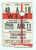 Triumph / Honeymoon Suite on Apr 11, 1985 [646-small]