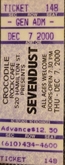 Isle of Q / Liquid Gang / Sevendust on Dec 7, 2000 [705-small]