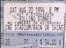The Rolling Stones / Stone Temple Pilots on Aug 20, 1994 [733-small]