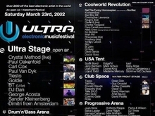 Tiësto / BT / DJ Paul Oakenfold / The Crystal Method / DJ Dan on Mar 23, 2002 [835-small]