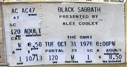 Black Sabbath on Oct 31, 1978 [207-small]