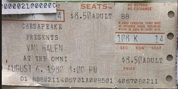 Van Halen on Aug 6, 1980 [341-small]