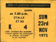 Queen on Nov 23, 1975 [896-small]