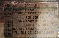 Bullet for My Valentine / Rob Zombie / Lacuna Coil on Mar 30, 2006 [924-small]