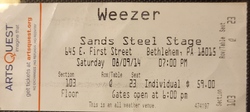Weezer / Gangstagrass / Matt Santry on Aug 9, 2014 [937-small]