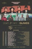 tags: Gig Poster - Escape the Fate / Slaves (US) / Famous Last Words / Picturesque / Set to Stun on Sep 22, 2018 [961-small]