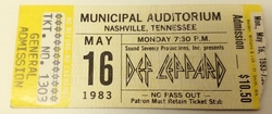 Def Leppard / Krokus / Jon Butcher Axis on May 16, 1983 [333-small]