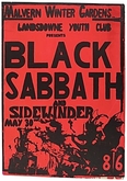 Black Sabbath / Sidewinder on May 30, 1970 [330-small]