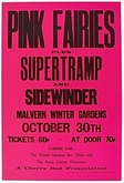 Pink Fairies / Supertramp / Sidewinder on Oct 30, 1971 [334-small]