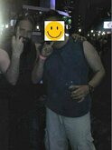 Singer/guitarist Eddie Veliz after the show.  He was a super cool guy., Chevelle / Dayshell / Kyng / Middle Class Rut on Aug 31, 2014 [336-small]