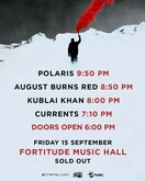 Polaris / August Burns Red / Kublai Khan TX / Currents on Sep 15, 2023 [368-small]