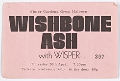 Wishbone Ash / Wisper on Apr 20, 1972 [437-small]