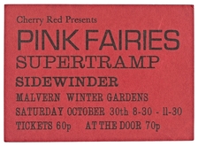Pink Fairies / Supertramp / Sidewinder on Oct 30, 1971 [456-small]