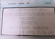 Megadeth / Suicidal Tendencies on Nov 22, 1992 [667-small]