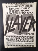 Slayer / Biohazard / Allegiance on Mar 28, 1995 [795-small]