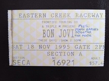 Bon Jovi / Jimmy Barnes / Diesel on Nov 18, 1995 [925-small]
