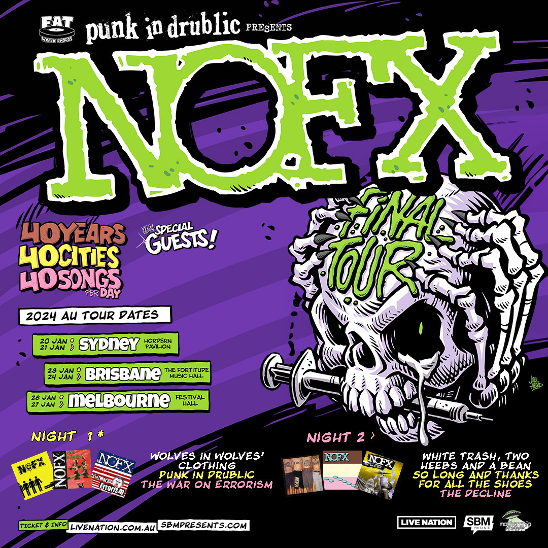 NOFX Concert & Tour History (Updated for 2023 2024) Concert Archives
