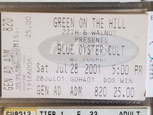 Blue Öyster Cult / Foghat on Jul 28, 2001 [294-small]