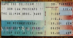 Allman Brothers Band on Jul 12, 1980 [525-small]