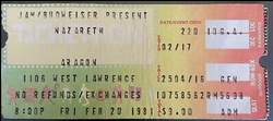 Nazareth / April Wine on Feb 20, 1981 [981-small]
