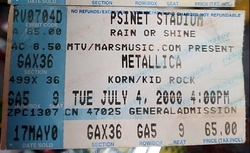 Metallica / Korn / Kid Rock / System of a Down / Powerman 5000 on Jul 4, 2000 [996-small]