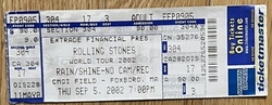 The Rolling Stones / Pretenders on Sep 5, 2002 [001-small]