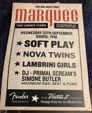 Soft Play / Nova Twins / Lambrini Girls / SIMONE BUTLER (PRIMAL SCREAM) DJ SET on Sep 20, 2023 [253-small]