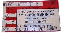 Lynyrd Skynyrd on Oct 31, 1987 [371-small]