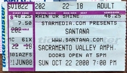 Santana / Everclear on Oct 22, 2000 [373-small]