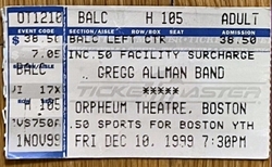 Gregg Allman Band on Dec 10, 1999 [377-small]