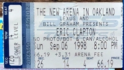 Eric Clapton / Dakota Moon on Sep 6, 1998 [384-small]