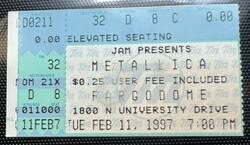 Metallica / Corrosion Of Conformity on Feb 11, 1997 [654-small]