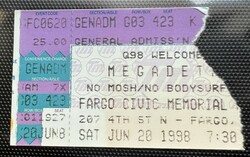 Megadeth / Sevendust / Monster Magnet on Jun 20, 1998 [680-small]